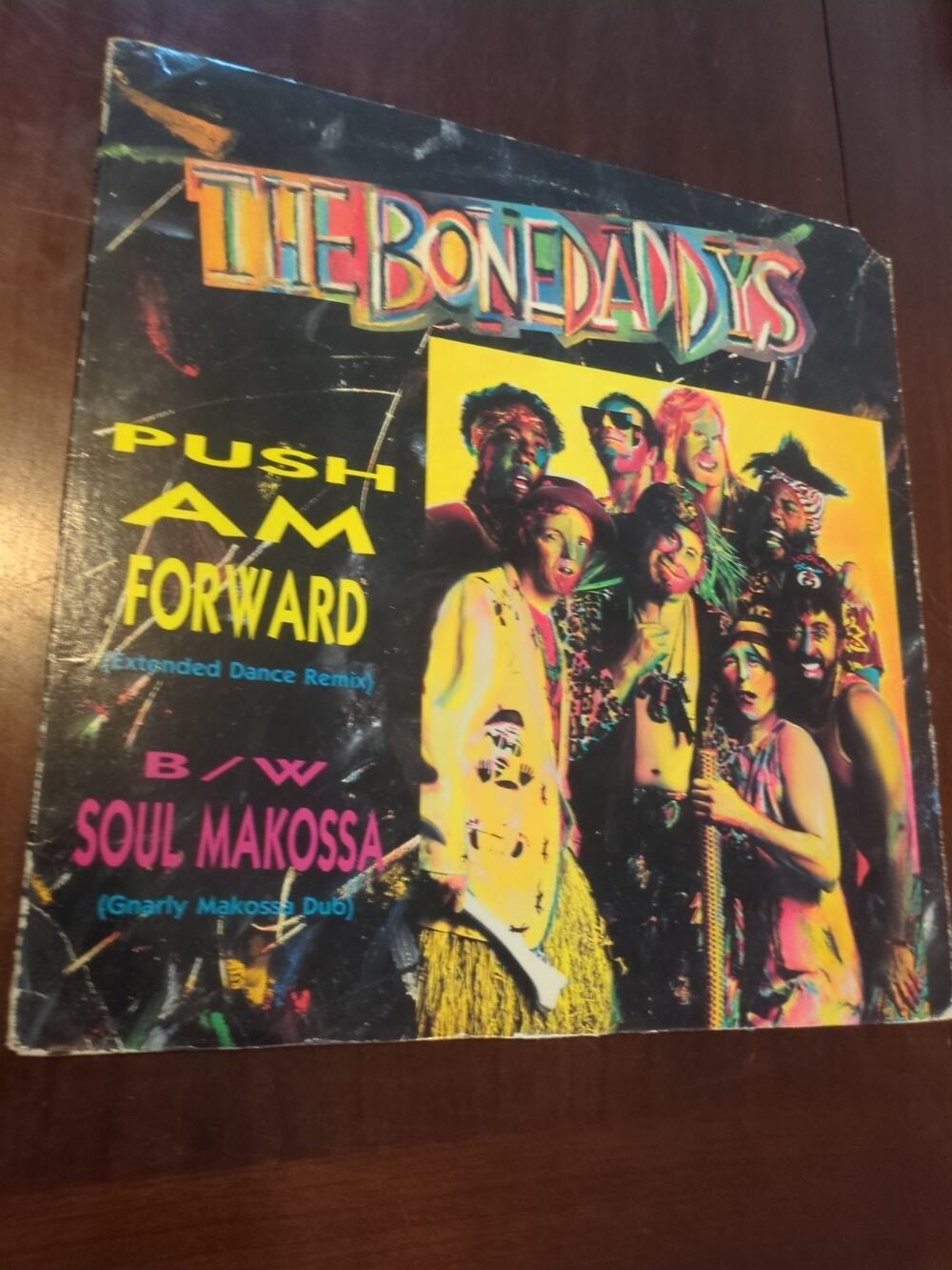 THE BONEDADDYS - PUSH AM FORWARD - V 74550, ELECTRONIC, HOUSE VINYL RECORD